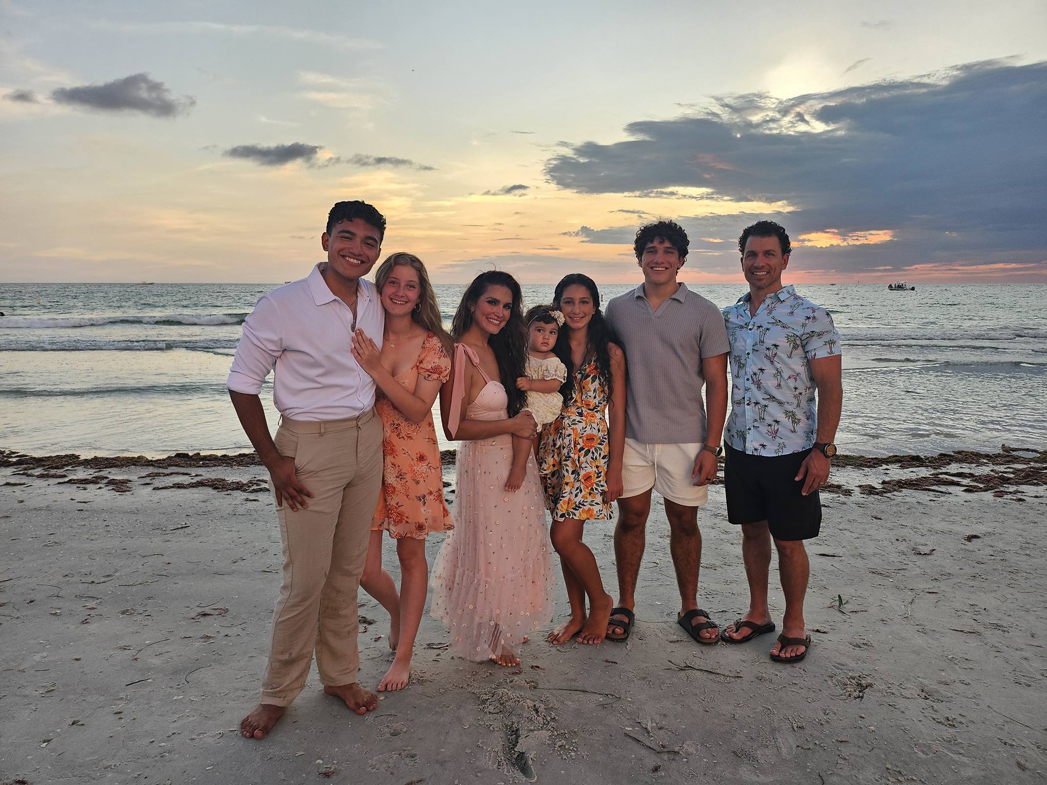 The Pruitt family on vacation