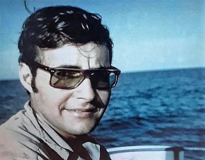 Pepe aboard the rescue vessel after escape from Cuba