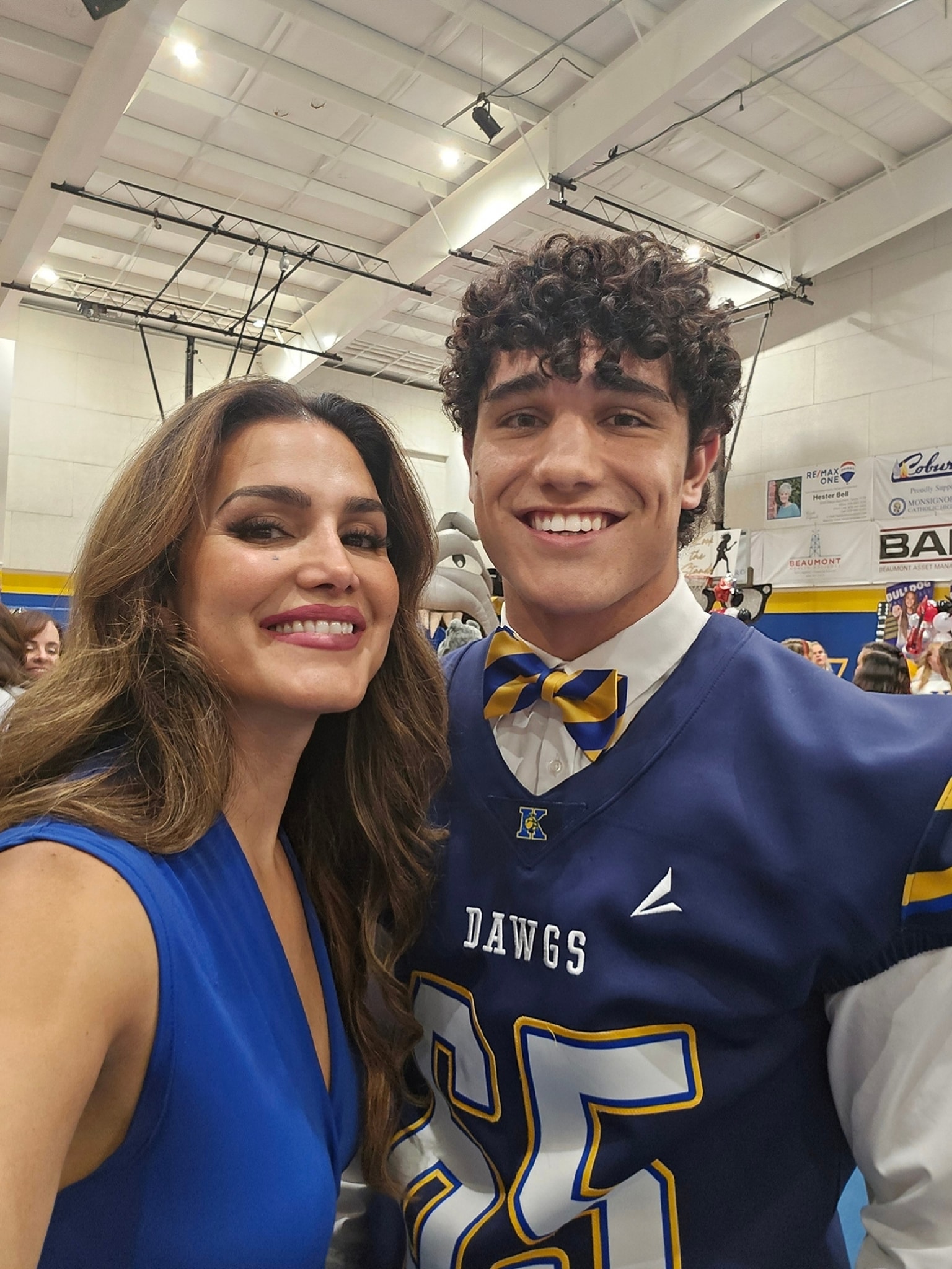 Priscilla and her son Elijah